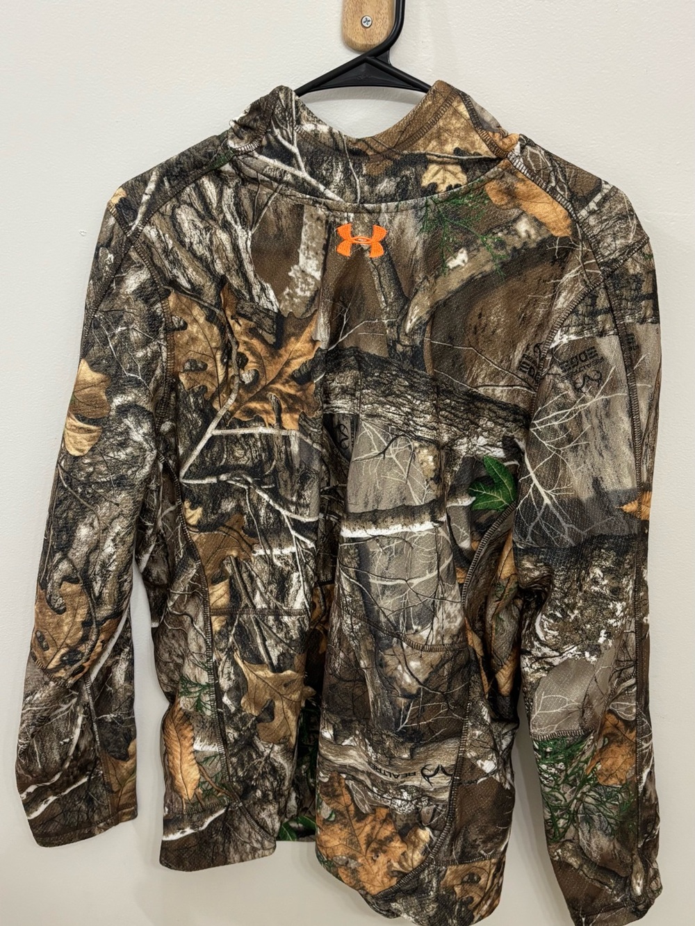 Under Armour Men's Realtree Camo Pullover Hoodie - Brown/Green/Orange